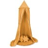 Set: Hanging canopy + Floor play mat + pillows - honey yellow