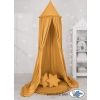 Set: Hanging canopy + Floor play mat + pillows - honey yellow