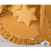 Set: Hanging canopy + Floor play mat + pillows - honey yellow