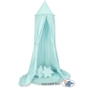 Set: Hanging canopy + Floor play mat + pillows - mint