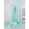 Set: Hanging canopy + Floor play mat + pillows - mint