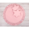 Set: Hanging canopy + Floor play mat + pillows - pastel pink