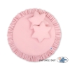 Set: Hanging canopy + Floor play mat + pillows - pastel pink