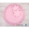 Set: Hanging canopy + Floor play mat + pillows - pink