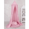 Set: Hanging canopy + Floor play mat + pillows - pink