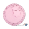 Set: Hanging canopy + Floor play mat + pillows - pink