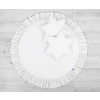 Set: Hanging canopy + Floor play mat + pillows - white