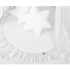 Set: Hanging canopy + Floor play mat + pillows - white