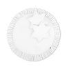 Set: Hanging canopy + Floor play mat + pillows - white