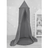 Set: Hanging canopy + Floor play mat- anthracite