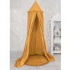Set: Hanging canopy + Floor play mat- honey yellow