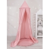 Set: Hanging canopy + Floor play mat- pastel pink