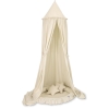 Set: Hanging canopy + Nest with flounce + pillows - beige
