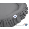Set: Hanging canopy + Nest with flounce- anthracite