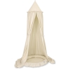 Set: Hanging canopy + Nest with flounce- beige