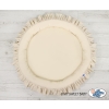 Set: Hanging canopy + Nest with flounce- beige