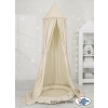 Set: Hanging canopy + Nest with flounce- beige