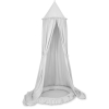 Set: Hanging canopy + Nest with flounce- gray