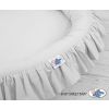 Set: Hanging canopy + Nest with flounce- gray