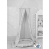 Set: Hanging canopy + Nest with flounce- gray
