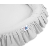 Set: Hanging canopy + Nest with flounce- gray