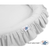Set: Hanging canopy + Nest with flounce- gray