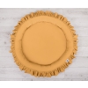 Set: Hanging canopy + Nest with flounce- honey yellow