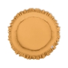 Set: Hanging canopy + Nest with flounce- honey yellow