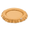 Set: Hanging canopy + Nest with flounce- honey yellow