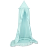 Set: Hanging canopy + Nest with flounce- mint