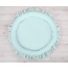 Set: Hanging canopy + Nest with flounce- mint