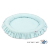 Set: Hanging canopy + Nest with flounce- mint