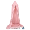 Set: Hanging canopy + Nest with flounce- pastel pink