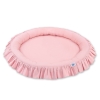 Set: Hanging canopy + Nest with flounce- pastel pink