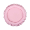 Set: Hanging canopy + Nest with flounce- pink