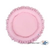 Set: Hanging canopy + Nest with flounce- pink