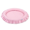 Set: Hanging canopy + Nest with flounce- pink