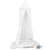 Set: Hanging canopy + Nest with flounce- white