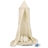 Set: Hanging canopy Dome + Floor play mat + pillows - beige