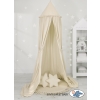 Set: Hanging canopy Dome + Floor play mat + pillows - beige