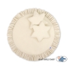 Set: Hanging canopy Dome + Floor play mat + pillows - beige