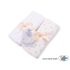 Sheet made of cotton for wicker crib- 2pcs