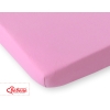 Sheet made of jersey for Baby Bed 140x70cm- Pink