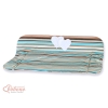 Soft Baby Changing Mat- Hanging Hearts brown stripes