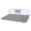 Soft Baby Changing Mat- Little Prince/Princess anthracite
