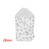Swaddle Blanket Baby Wrap Newborn  - clouds gray/gray