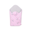 Swaddle Newborn Blanket with stiffening - pink rabbits