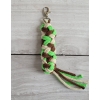 Tether for Hobby Horse made of double - hellgrün/braun/hellbeige