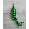 Tether for Hobby Horse made of double - light green / green / bottle green