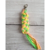 Tether for Hobby Horse made of double - light green/yellow/peach
